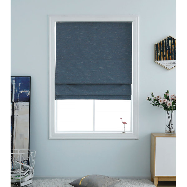 Latitude Run® Washable Blackout Roman Shade & Reviews Wayfair